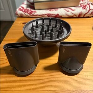 Dyson Hair Dryer Attachments in Dark Gray